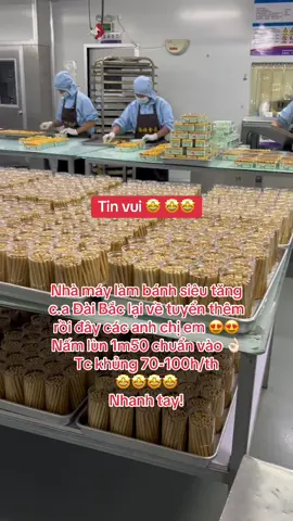 Tin vui cho các ace đang muốn đi thực phẩm đài bắc ạ.phúc lợi và tca rất tốt #vietnamdailoan🇻🇳🇹🇼 #thucpham #taiwan🇹🇼 #xuatkhaulaodong #38hatinh #xkld #xh #trend #37nghean #dailoan🇻🇳🇹🇼 