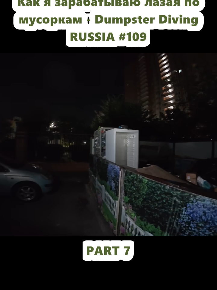Как я зарабатываю лазая по мусоркам - Dumpster Diving RUSSIA #109 (7)
