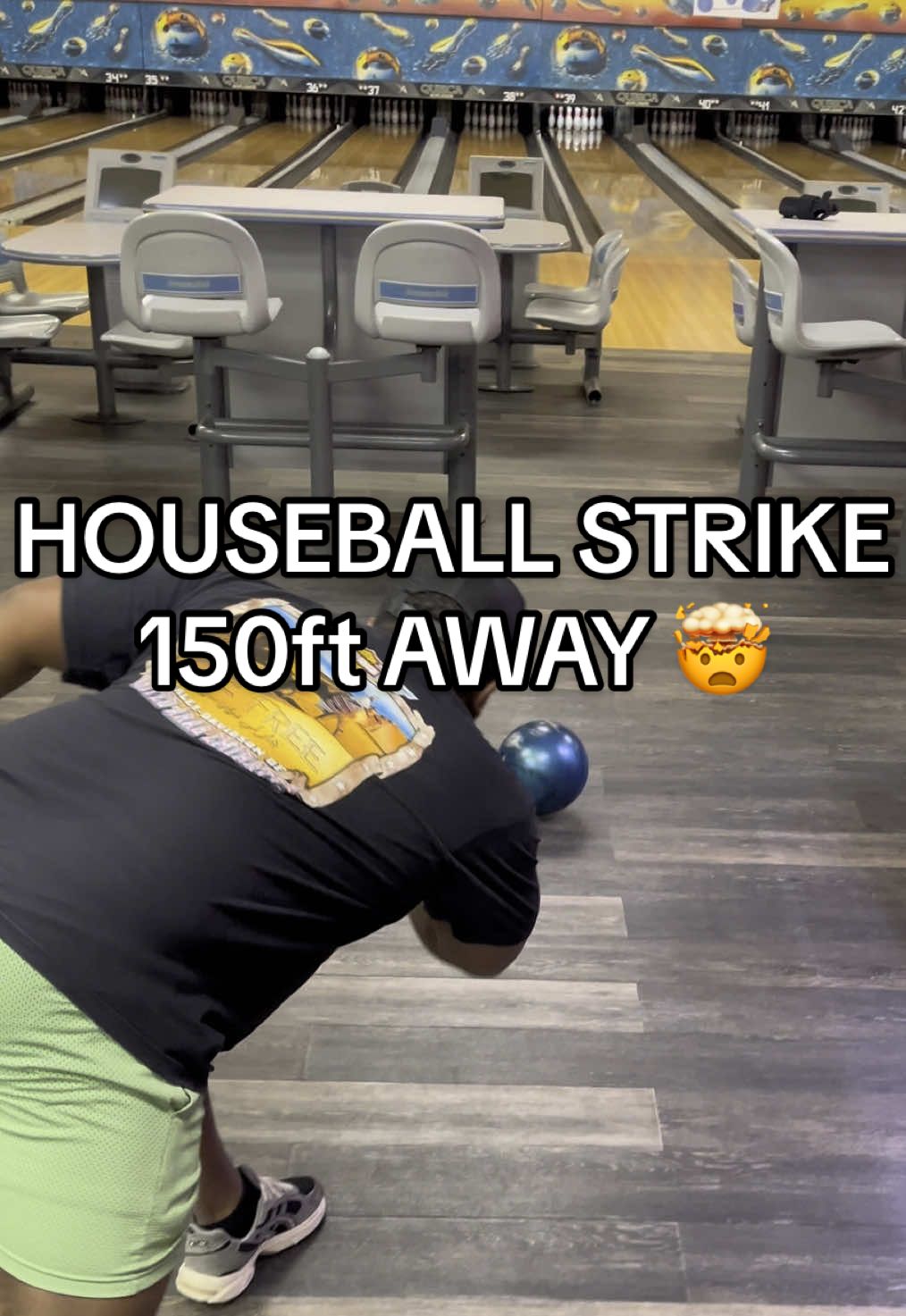 ANYTHING IS POSSIBLE 🧐 Just put your mind to it #bowling #bowlingtiktok #fyp #viral 