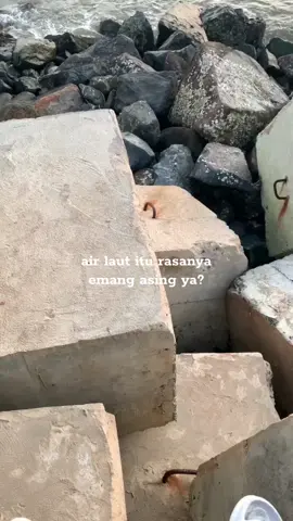 eh maksudnya asin #fyp #pantai #fypシ゚ 