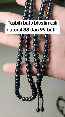 tasbih batu blustin asli natural 33 dan 99 butir buruan beli di keranjang kuningnya 