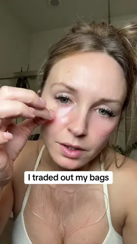 My under eyes feel incredible. I didn’t know how potent these products could be. ##undereyebags##undereyecircles##tiktokmademebuyit ##tiktokshopcreatorpicks
