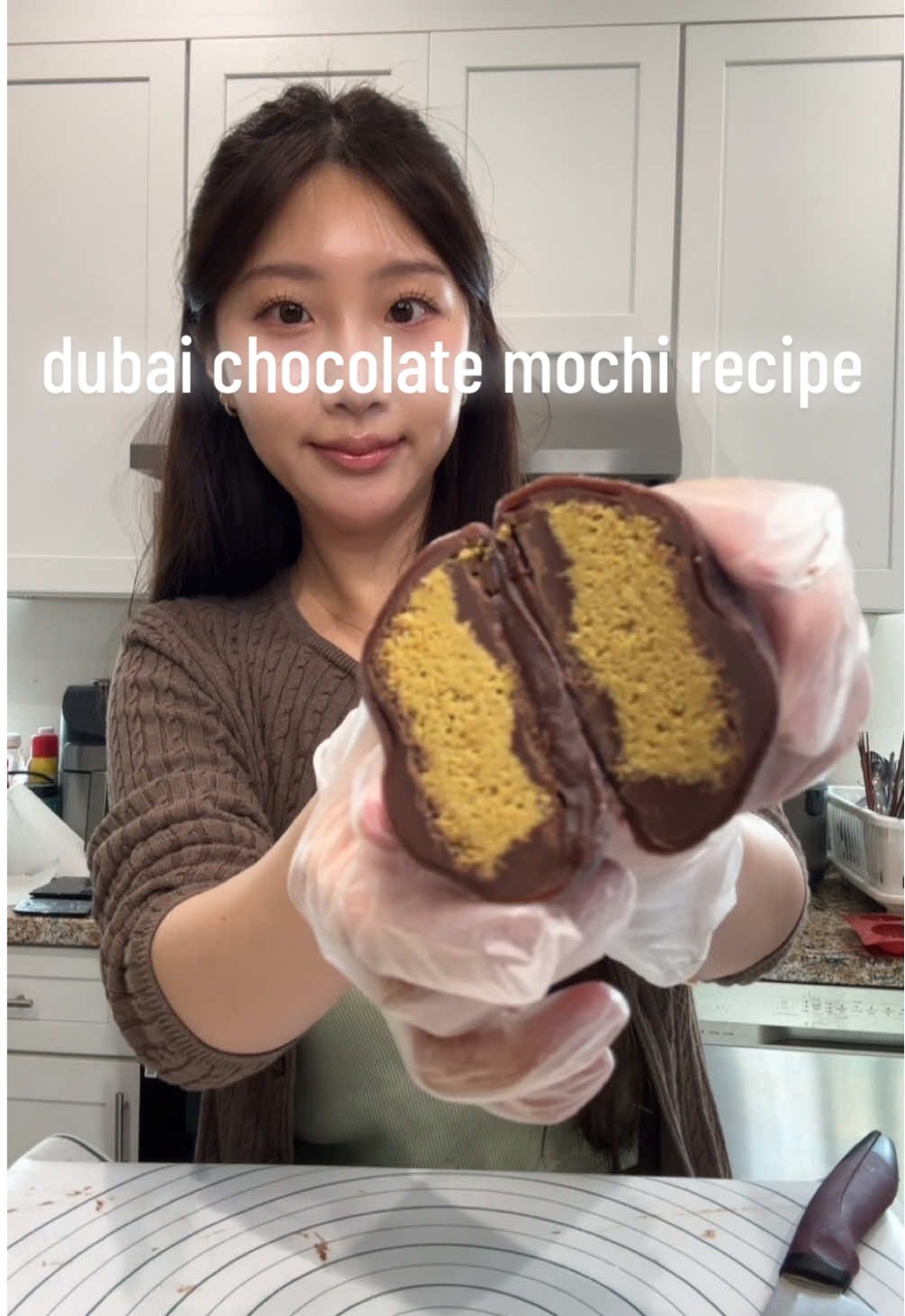 #dubaichocolatemochi #mochirecipe #dubaichocolate #tiktteok #joyinthekitchen 