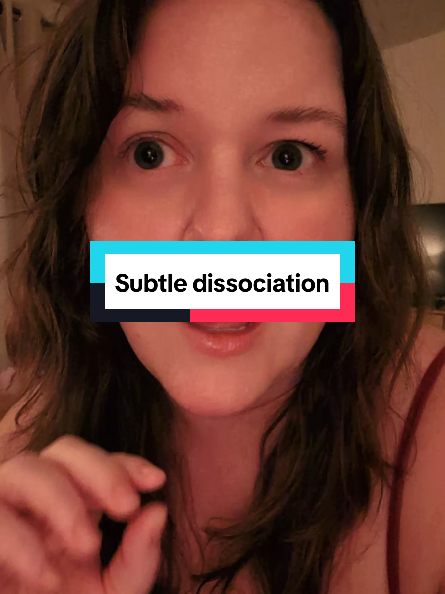 Subtle dissociative behaviors in therapy clients are the number one thing that I see therapists miss when doing consultation. So many highly functional individuals are just drifting through therapy rooms not fully processing the source of their pain, especially in folks with complex trauma.  #traumahealing #emdr #dissociation #therapytok 