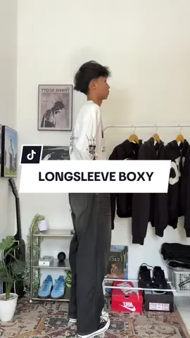 Longsleeve Boxy Fit #longsleeve #outfit #longsleeveboxy #tshirt #fyp 