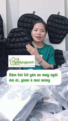 Đệm hơi lót yên xe máy giảm ê mỏi trong quá trình chạy xe trên đường #giadungxanh23 #lotyenxemay #demhoilotyenxemay #demhoi #phukienxemay 