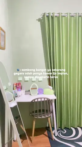 gitulah kira2 #kamar #kamaraesthetic #ijo #fyppppppppppppppppppppppp #trend 