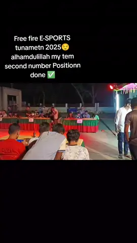 Free fire E-SPORTS tunametn 2025😌 alhamdulillah second number Positionn done ✅#freefre_tiktok #freefirethofficial #tiktokbangladesh🇧🇩 #unfrezzmyaccount #foryoupage 