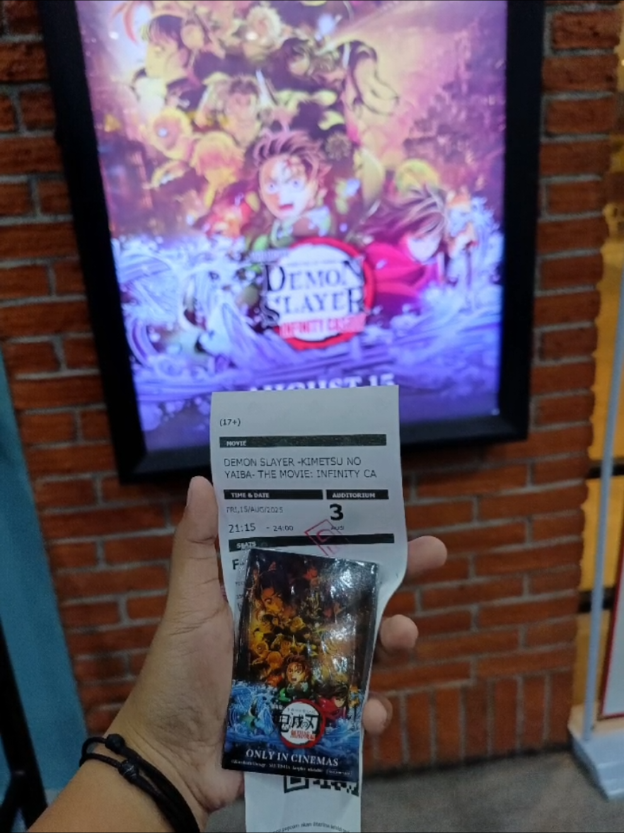 READY TO INFINITY CASTLE TODAY📌  #fyp #demonslayer #infinitycastle #kimetsunoyaiba #cgv 