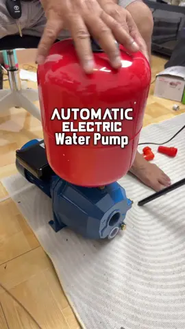 Fully Automatic Electric Waterpump Jet Pump 1HP + 8Liters Tank 220V by  REAIM #Reaim #ElectricWaterPump #Jetpump #1HP #fullyAutomaticWaterPump 