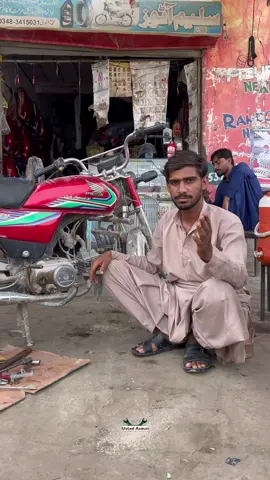 Rear brake show free banaen new jaise 💯✅ #Ustad #Asmat #tik_tok #trinding #viral_video 