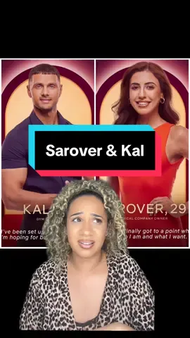 How are we liking Sarover & Kal? I like her but not sold on him yet… #loveisblind #loveisblinduk #loveisblindnetflix #recap #realitytv  