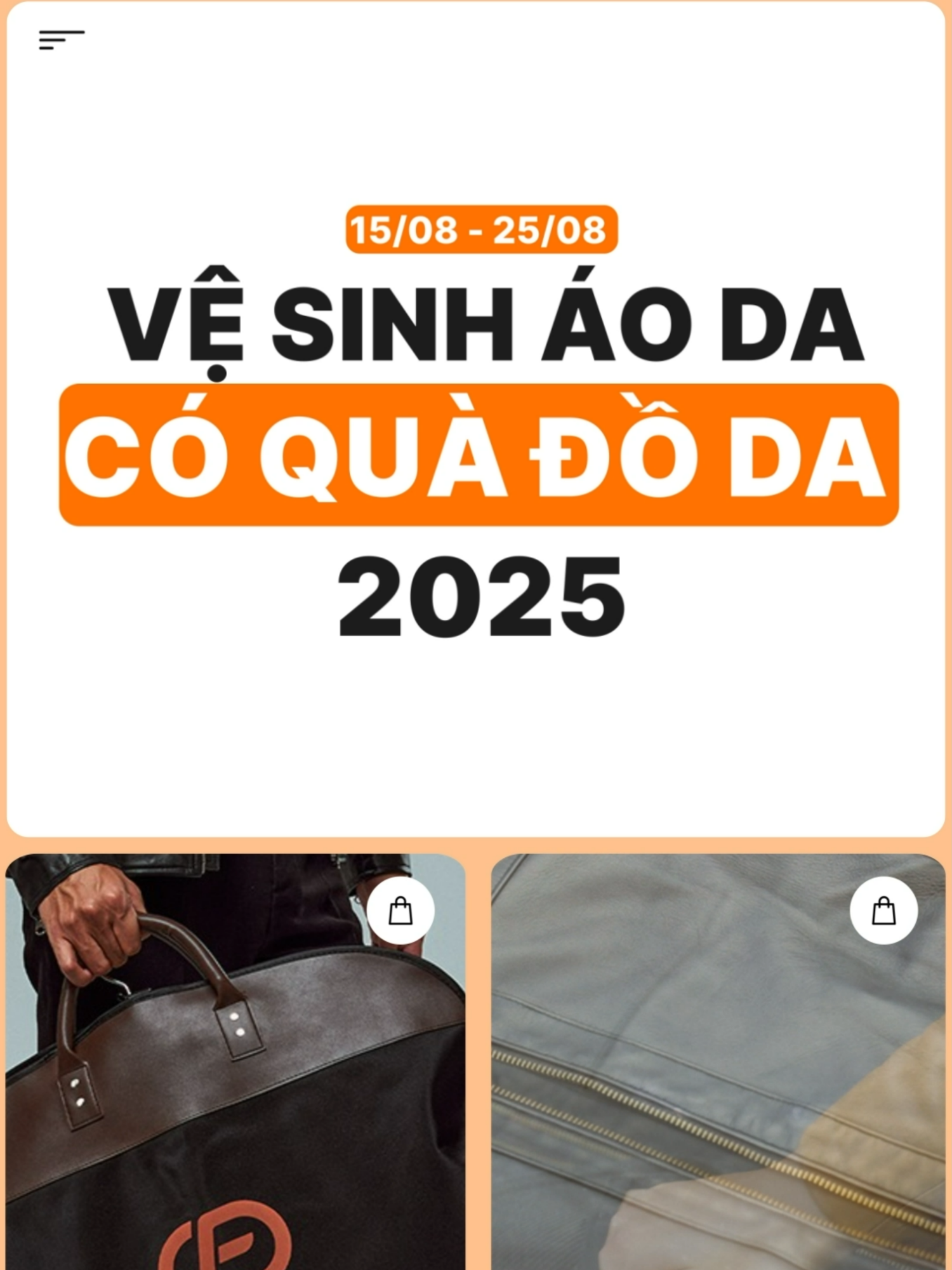 Anh em mang áo da qua FTT Leather vệ sinh để nhận ưu đãi nhé #fttleather #vesinhaoda #aodathat #leatherjacket