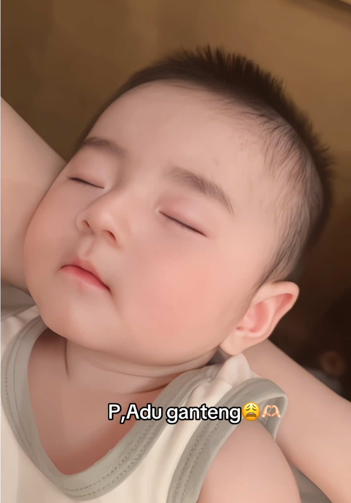 idaman onty tiktok😩✌🏻 pake facial cream @Aveeno Baby #babyjacob #linyi #babytiktok  #fyp #handsomebaby 