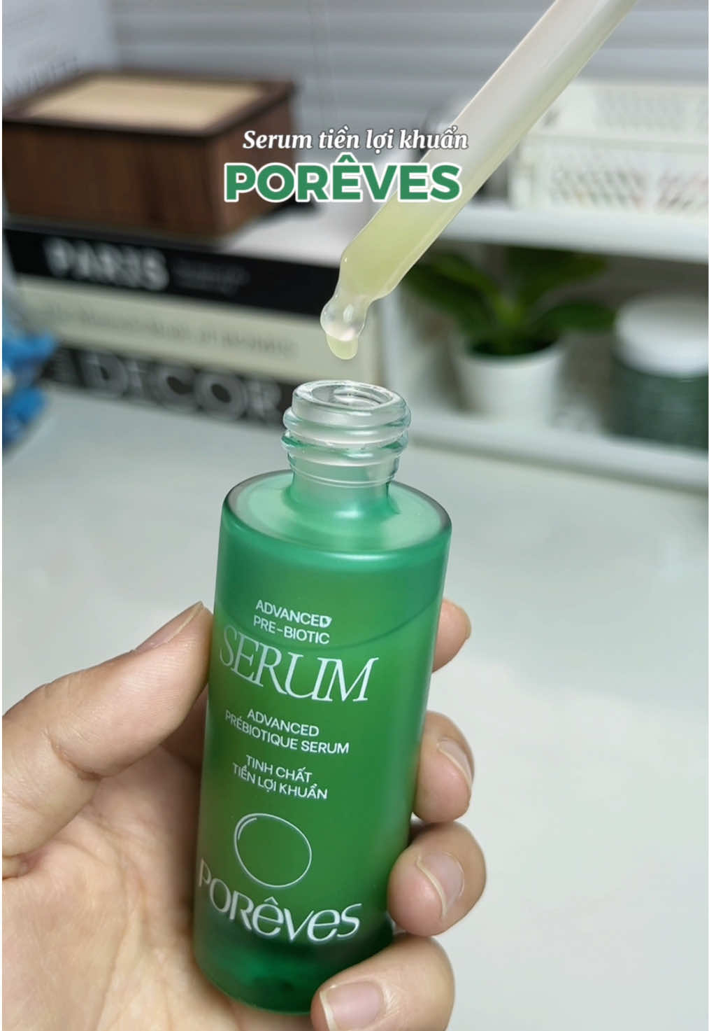 Serum PORÊVES Tinh Chất Dưỡng Ẩm, Hỗ Trợ Phục Hồi Da ADVANCED PRE-BIOTICS #poreves #prebiotics #serumphuchoi #treatment #skincare  