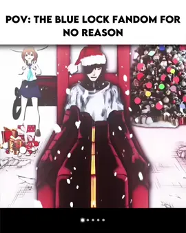 #bleach :: Merry Christmas guys… For whatever reasons bluelock fans decided it’s Christmas 🤶 #bluelock #christmas #anime #animeedit 