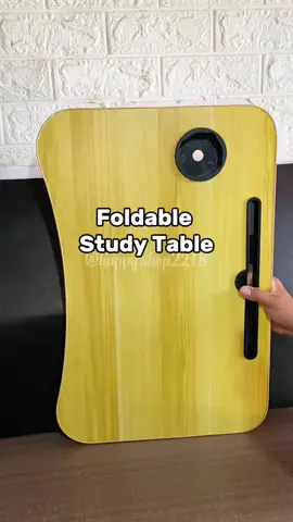 Affordable and foldable bed table. #studytable #bedtable #foldabletable #minitable #tiktokfinds 