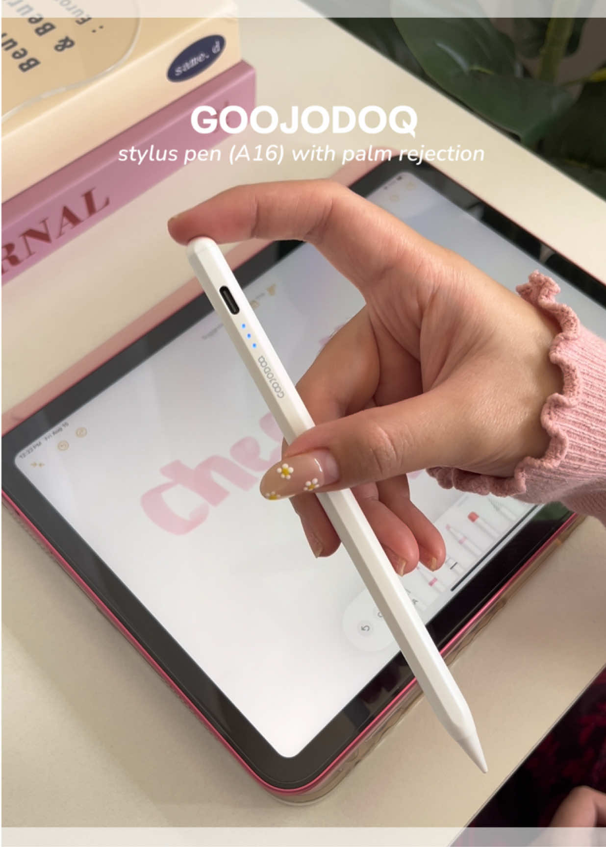11th Gen (A16) Stylus Pen with Palm Rejection. ✍🏻 ᝰ.ᐟ @goojodoq.ph #styluspenforipad9thgen #styluspenforipad #goodjodoq #fyp #trending #ipadgirly #ipadessentials 