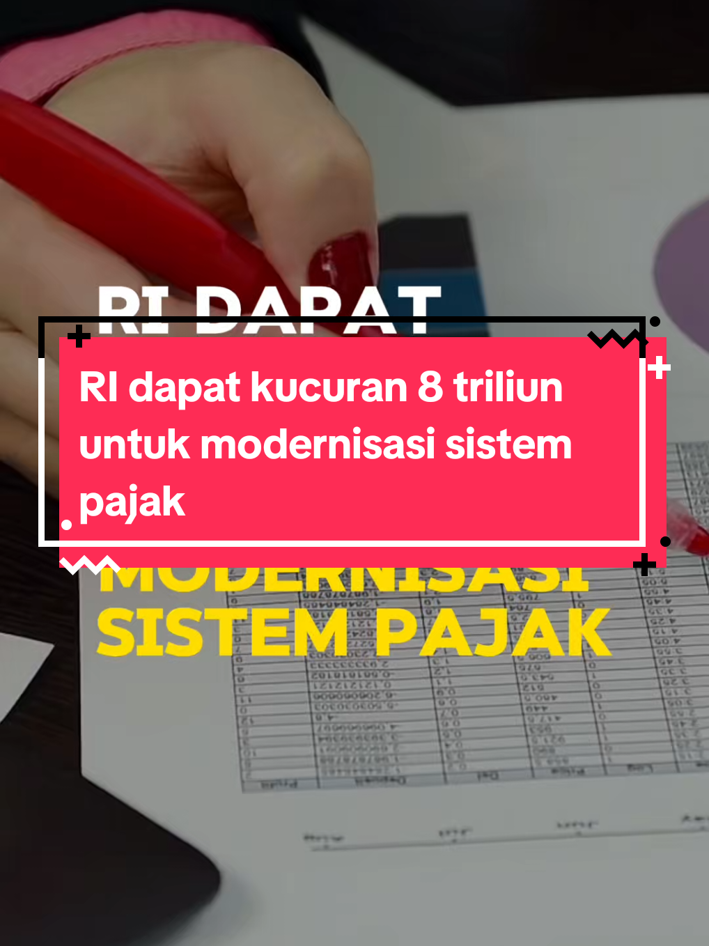 RI dapat kucuran 8 triliun untuk modernisasi sistem pajak! #bisnisviral #keuangan #srimulyani #pajakindonesia 
