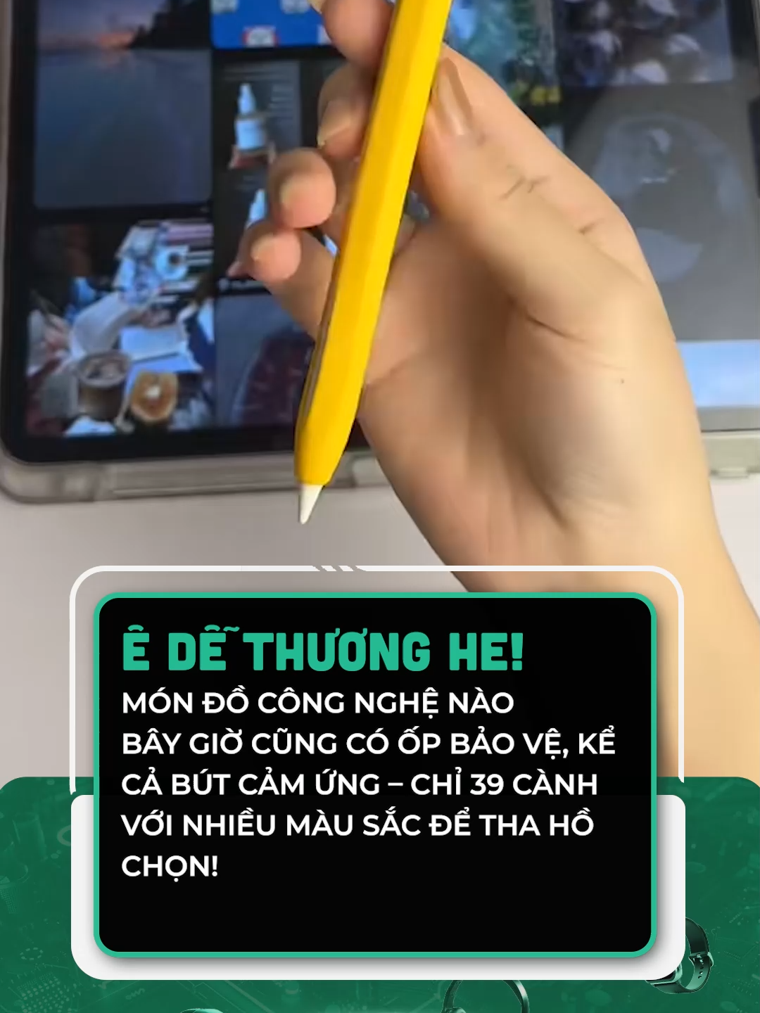 Cái gì cũng cần ốp bảo vệ #celebnetwork #clmedia #cltech #tiktokviral #tiktokgiaitri #Tech #congnghe #oplung #butcamung