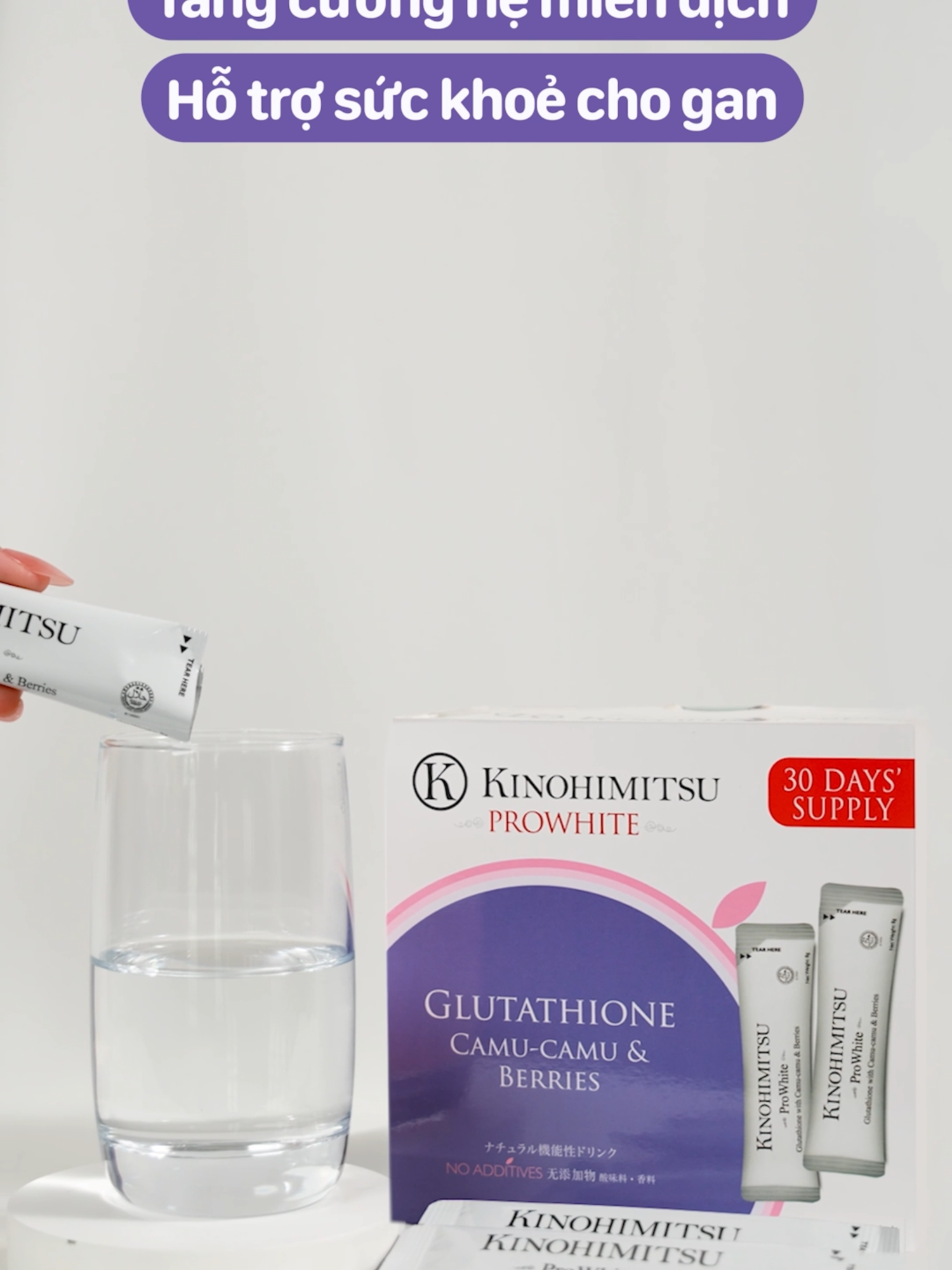 Bí quyết để da sáng khỏe, trang điểm nhẹ cũng xinh cùng Prowhite Kinohimitsu  #kinohimitsu #trangda #prowhite