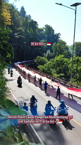 Merah Putih Cadas Pangeran Sambut HUT RI ke- 80 MERDEKA