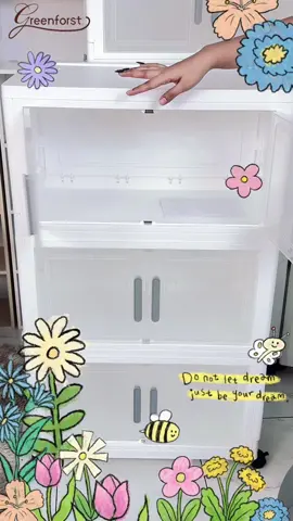 🤍#ตู้เก็บของเอนกประสงค์ #greenforest 