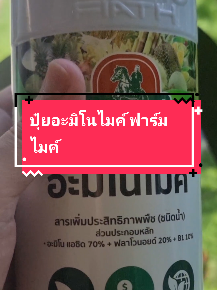 ปุ๋ยอะมิโนไมค์ ฟาร์มไมค์ 1 ขวด ใช้ได้ 30 ไร่ ลดต้นทุน #ฟาร์มไมค์ #อะมิโนไมค์ #เกษตรรุ่นใหม่ #รีวิวของดีบอกต่อ #ลุงเหลี่ยม 
