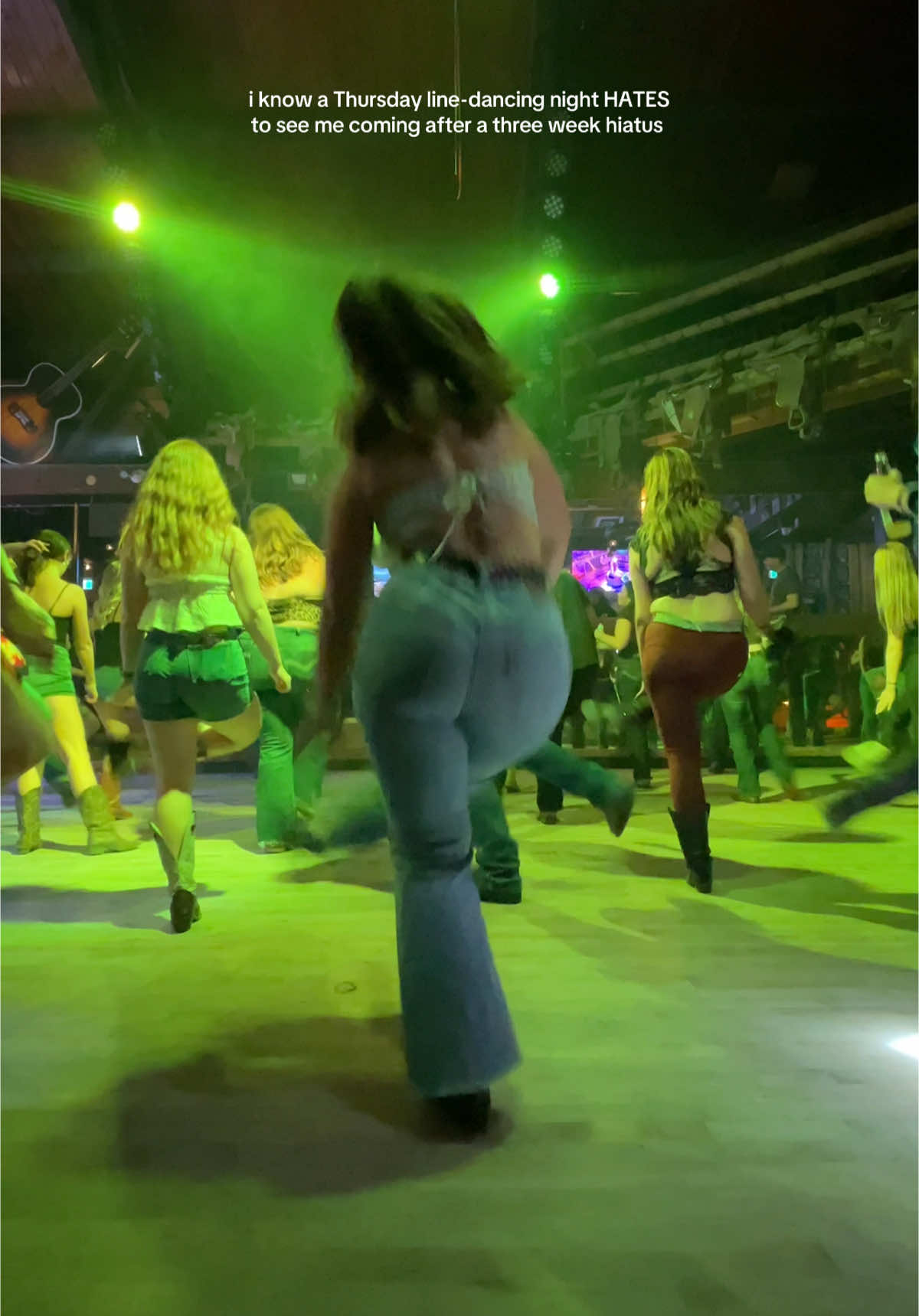 The number of people I’ve told to come join for the Thursday night line dancing is endless  #ranchmans #linedancing #dancing #dance #honkytonk #country #alberta #yyc #calgary #linedancersoftiktok 