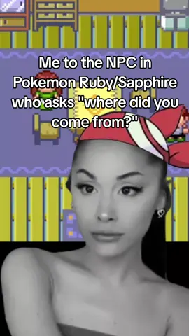 The dialogue in the older Pokemon games had some gems #pokemon #pokemontiktok #nintendo #pokemonrse #gaming #arianagrande #pokemonmeme #ariana 