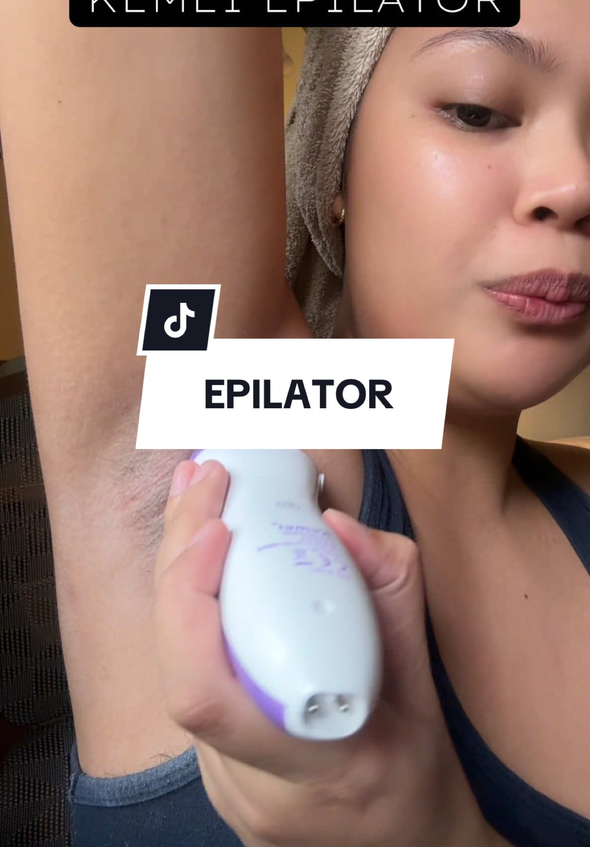 Makakapagsleeveless nanaman ang ferzen 🤩 painless pala talaga tong wireless electric epilator. Salamat sa nagreco neto, no wonder daming good reviews 🙌 #kemeiepilator #hairremover #hairshaver #hairepilator #unwantedhair 