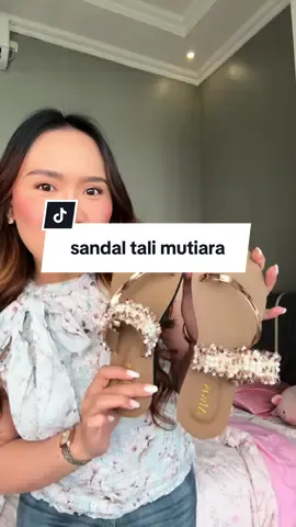 sandal tali wanita mutiara elegant😍😍😍😍😍😍😍 #sandaltaliwanita #sandalcantik #sandaldailywanita #sandalmewah 