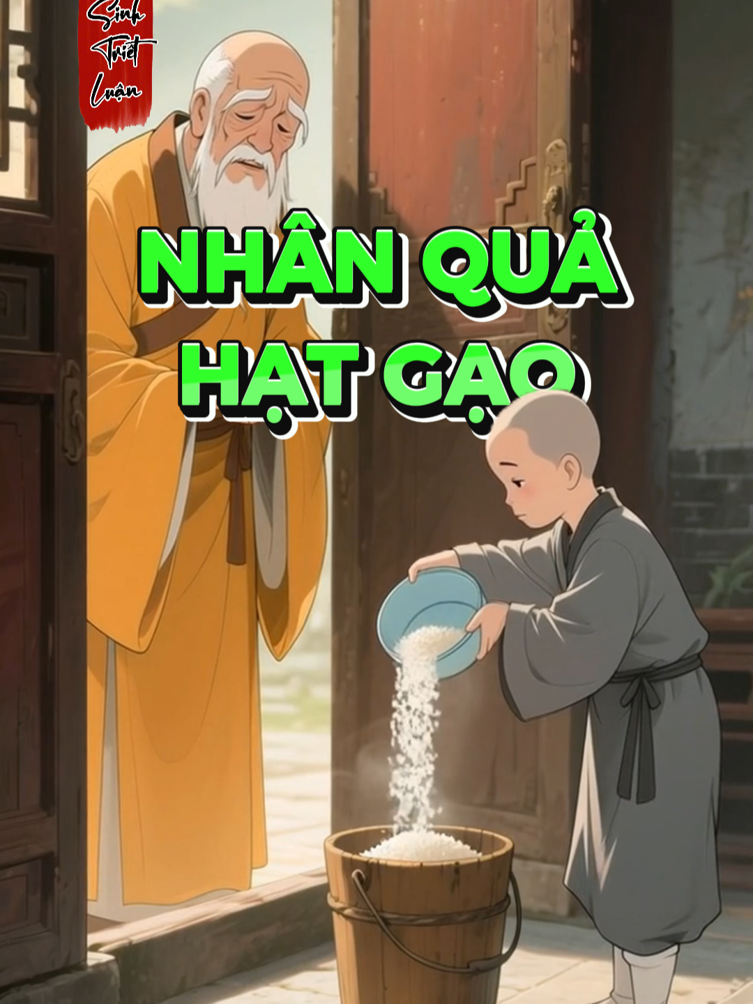 Luật Nhân Quả Từ Hạt Gạo: Câu Chuyện Chấn Động Về Báo Ứng Của Việc Lãng Phí Thức Ăn. #nhansinhtrietluan #phatphapnhiemmau #kinhphapcu #nhanqua #langphithucan #cauchuyencuocsong