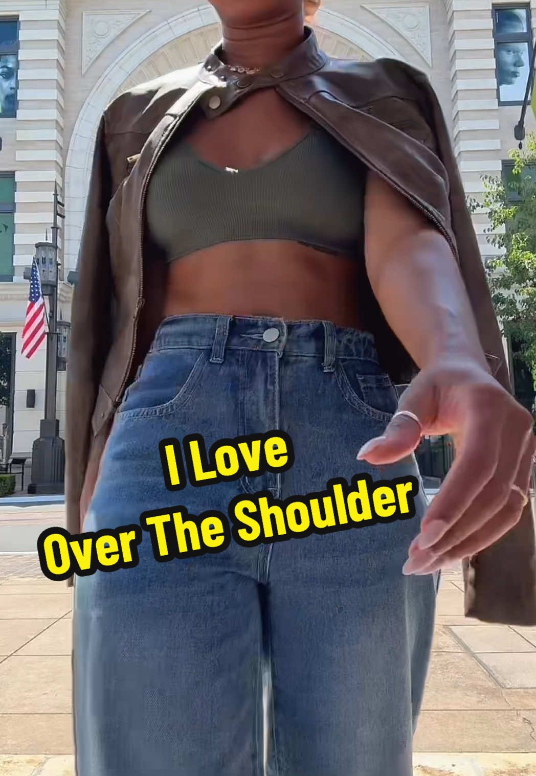 Replying to @erinh003 #fashioninfluencer #clothingstyle #fashion101 #leatherjacket #dealsforyoudays 