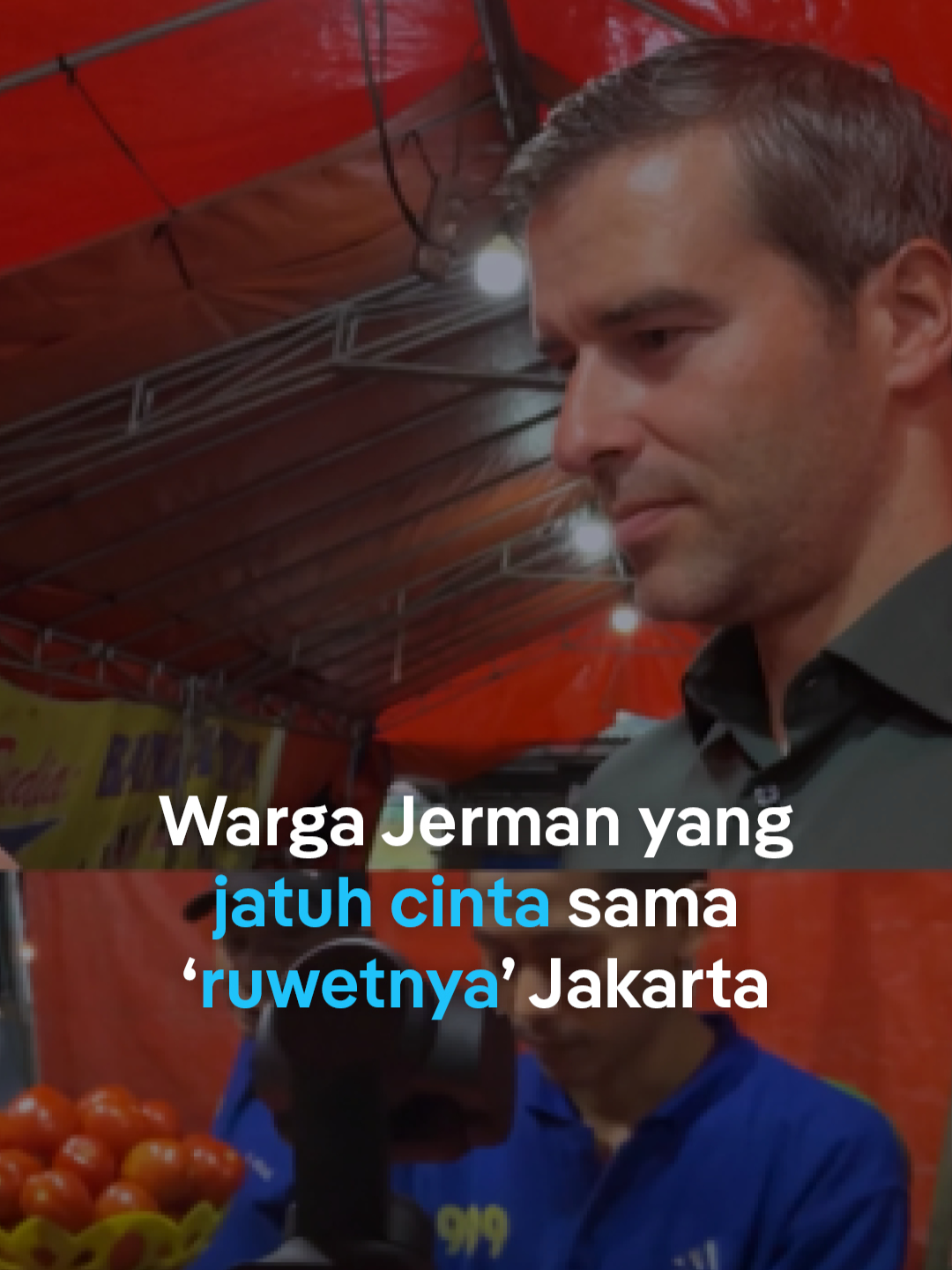 Jakarta ruwet? Buat @chrisintranslation suasana ini malah bikin dia jatuh cinta! 😍 Diaspora Jerman asal Düsseldorf ini mutusin kerja remote sambil bikin konten, 🇩🇪➡️🇮🇩 penontonnya mayoritas orang Indonesia! #dwidn25