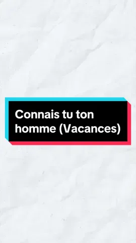 Connais tu vraiment ton homme ? ❤️#quizcouple #couple #test 
