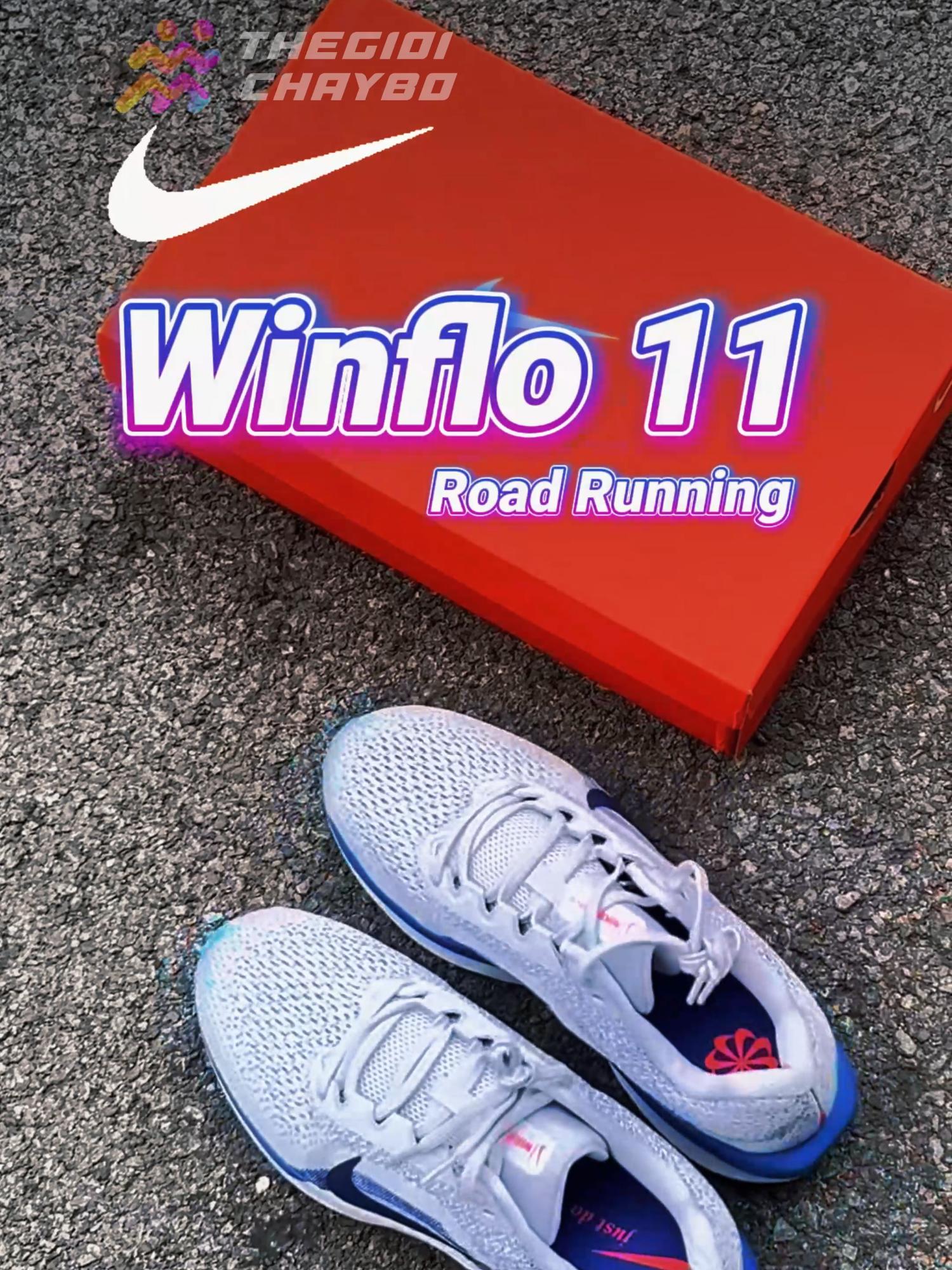 Unboxing ASMR NIKE Winflo 11 cùng nhà TGCB nhé #thegioichaybo #nike #giaychaybo #xuhuongtiktok
