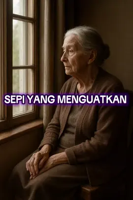 SEPI YANG MENGUATKAN  Kadang, di usia senja, rumah terasa sunyi. Anak-anak sibuk dengan hidupnya, teman-teman satu per satu pamit. Sepi itu datang, mengetuk hati. Tapi ingat… Sepi bukan berarti kita sendirian. Kita masih punya diri sendiri untuk diajak bicara, punya kenangan indah yang bisa menghangatkan hati, punya doa yang bisa terbang jauh untuk orang-orang yang kita sayangi. Mari isi sepi dengan hal-hal yang membuat hati tenang: menyiram bunga, membaca buku, atau sekadar duduk di teras menikmati senja. Karena di balik sepi… ada kesempatan untuk lebih dekat dengan Tuhan, dan lebih mengenal diri sendiri. Penutup: Sepi itu hanya ruang kosong yang menunggu kita isi dengan cinta. 🌸 #sendirisepi #kesepian #harituabahagia🌈 #inspirasi #motherhowareyoutoday 