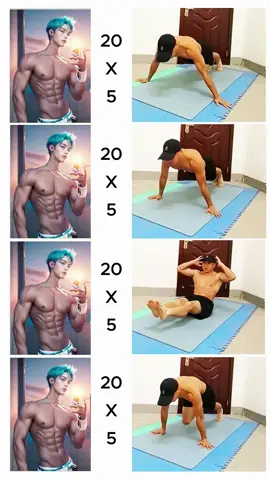 No Gym,No Excuses!Train with Me at Home#abs #tiktok #Foryou #Fitness #fypシ゚viral 