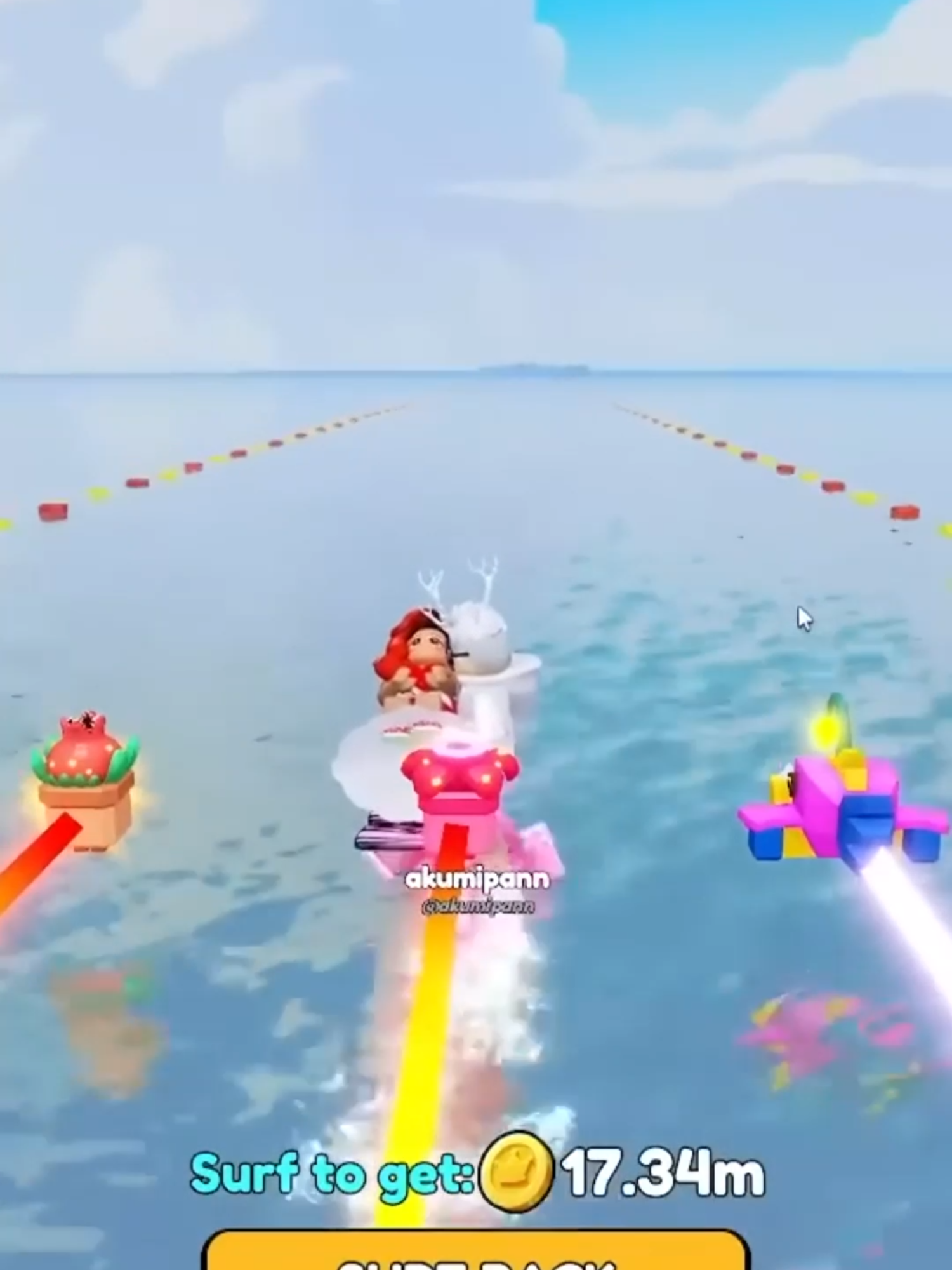 Mipan & Zuzuzu Balapan Berenang Dan Seluncuran Untuk Menyelamatkan Tuan Putri #Mipan #zuzuzu #akudav #game #gamer #fyp #roblox