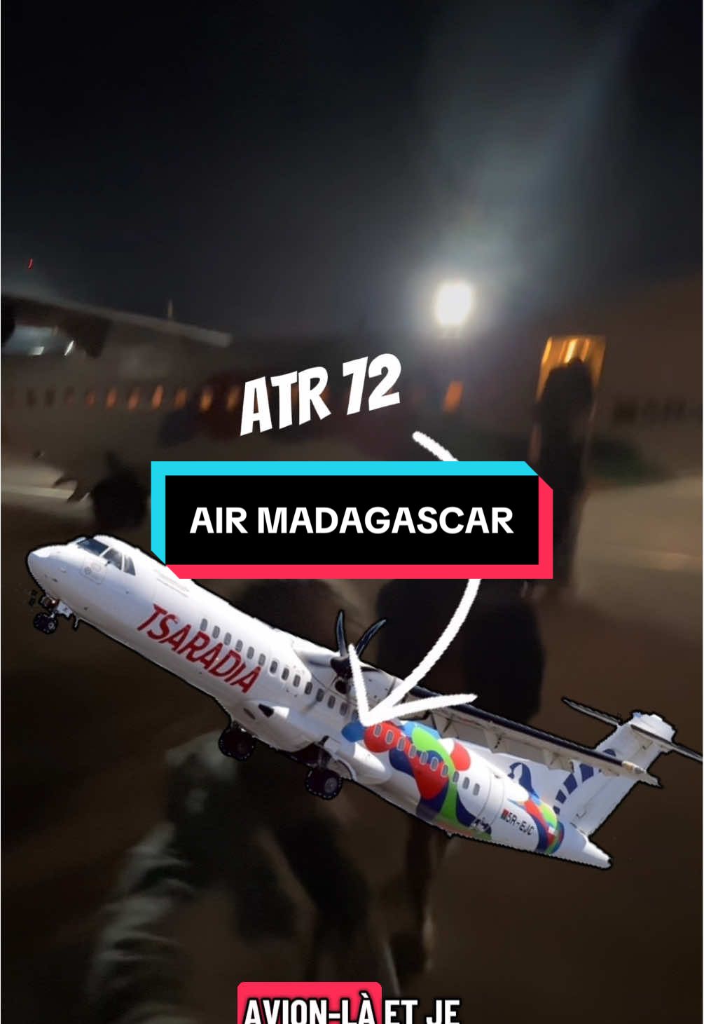 Premier vol dans un ATR 72 ✈️ 🇲🇬 #aviation #atr #Vlog #information #experience 