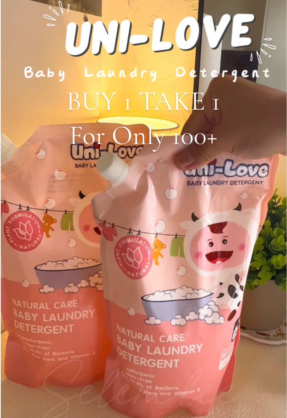 Uni-Love Baby Laundy Detergent  1 Liter Per pack | MILK SCENT  HYPOALLERGENIC | PARABEN FREE  @Uni-Love PH  #unilove #unilovebabylaundrydetergent #unilovebabylaundrydetergentmilkscent #UNILOVE 