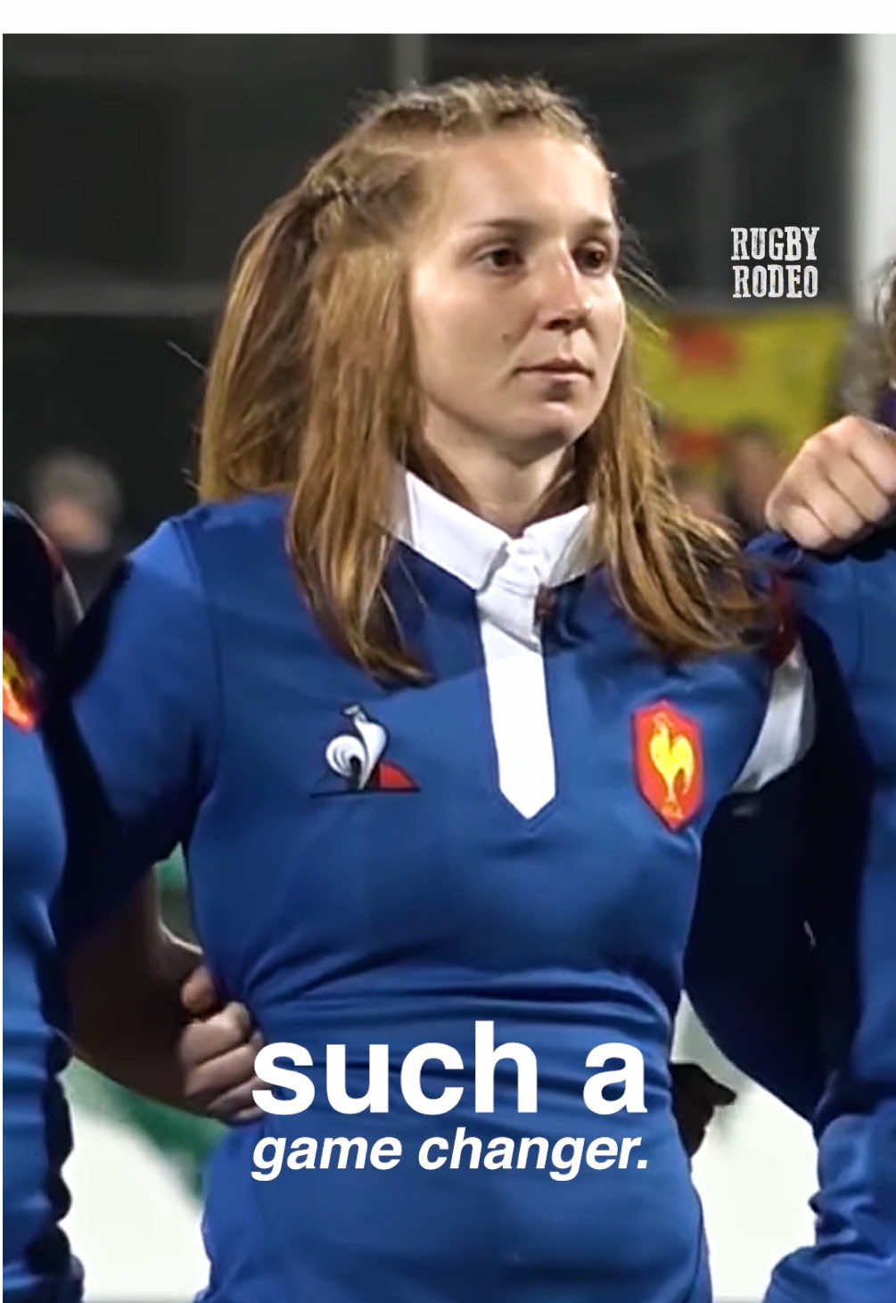 The Dupont of The Women’s Rugby World Cup 🇫🇷🏆 Pauline Bourdon Sansus is France’s Game Changer #Sansus #francerugby #redroses #rugbyworldcup