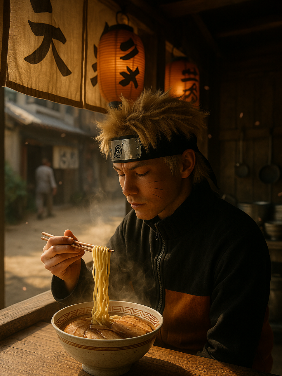 ✨ Naruto Shippuden versi dunia nyata! 🍜🔥 Bayangin Naruto lagi lahap makan ramen, Sakura santai di taman, Kakashi asyik baca buku, Sasuke dengan tatapan cool-nya, sampai Tsunade yang karismatik 😎 Semua ini dibuat super realistis pakai teknologi AI! 🤯 🎯 Rasain vibes asli Konoha seperti ada di dunia kita! #NarutoIRL #NarutoShippuden #AIArt #AnimeToReality #FYP