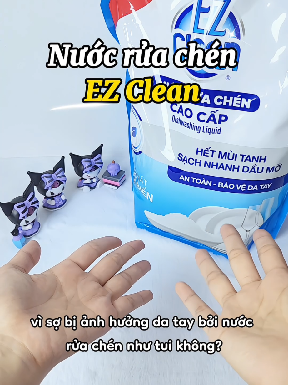 Đây mới là nước rửa chén quốc dân trong lòng tui! #nuocruachen #ezclean #giadung #giadungthongminh #giadungtienich 