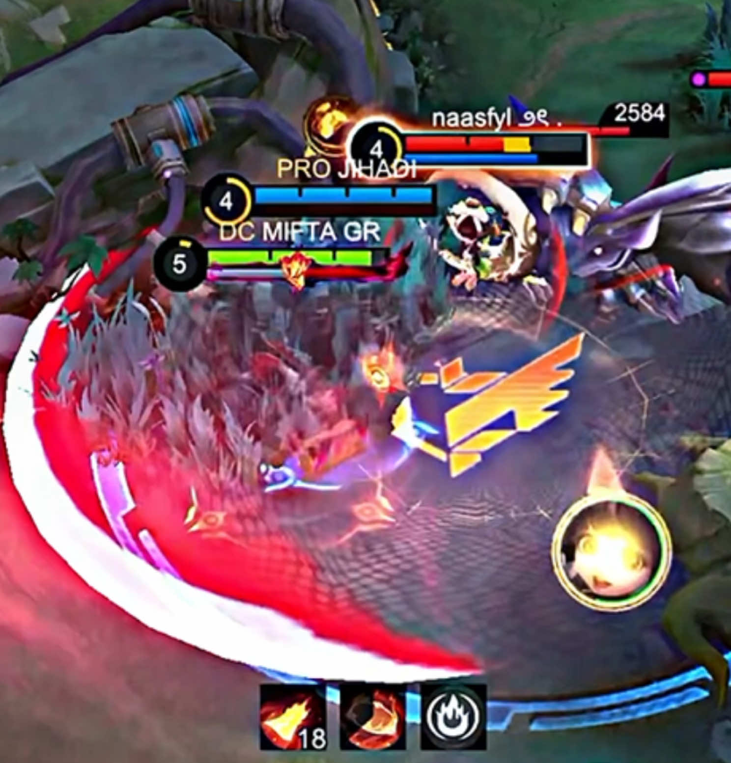 emote ke 2 di hp kalian adalah reaksi changenam naasfylkyut, yang suka muasin katanya 😂 @BANGJEFF.COM #natashamifta #mobilelegends #grangertiktok 