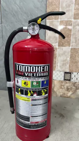 Bình bột chữa cháy Tomoken ABC 4 kg, có tem kiểm định#thinhhanh #xuhuong #dogiadung 