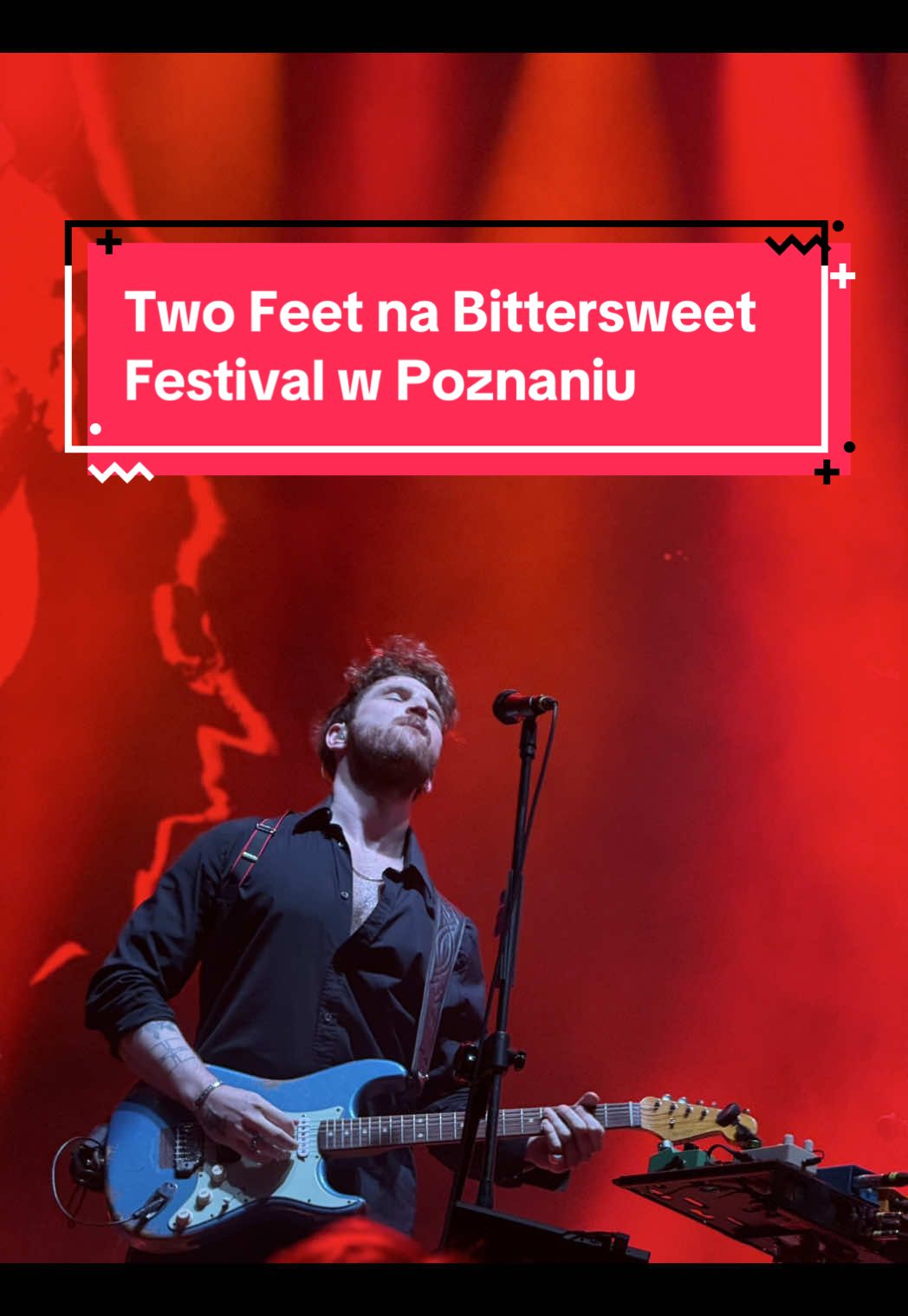 Ile tam achów i ochów poszło ode mnie to nie zliczę 🥵 #twofeet #twofeetmusic #loveisabitch #bittersweetfestival #poznan 