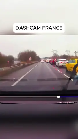 DASHCAM FRANCE #dashcam #france #route #rash #accident     