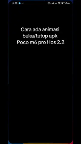 Poco launcher nonroot🤩 cr: TechMukul telegram #animasi #pocolauncher #nonroot #pocom6pro #hyperos2 